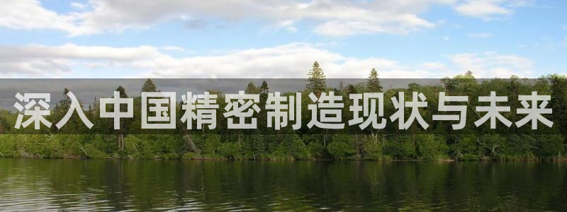 有谁知道彩神争霸的网址：深入中国精密制造现状与未来
