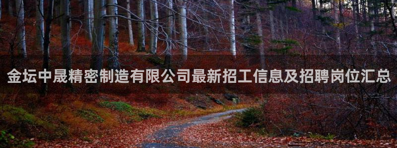 彩神V官网：金坛中晟精密制造有限公司最新招工信息及招聘岗位汇总