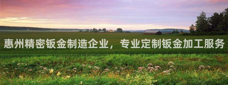 彩神vip购彩大厅下载：惠州精密钣金制造企业，专业定制钣金加工服务