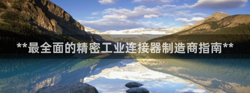 彩神vll首页环球：**最全面的精密工业连接器制造商指南**