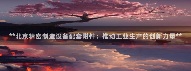 彩神v8下载：**北京精密制造设备配套附件：推动工业生产的创新力量**
